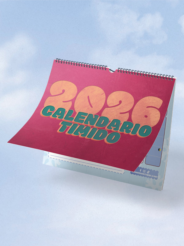 CALENDARIO TIMIDO 2026