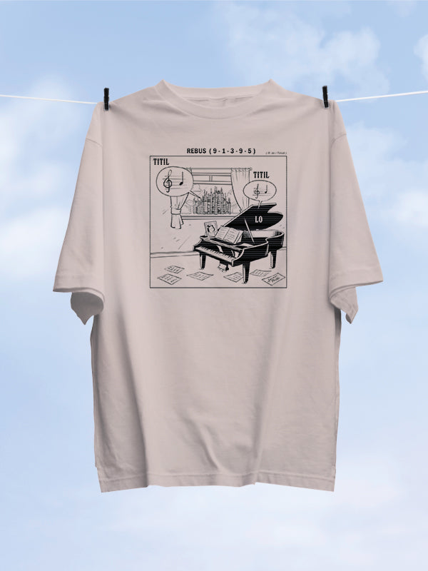 T-SHIRT - REBUS TIMIDO